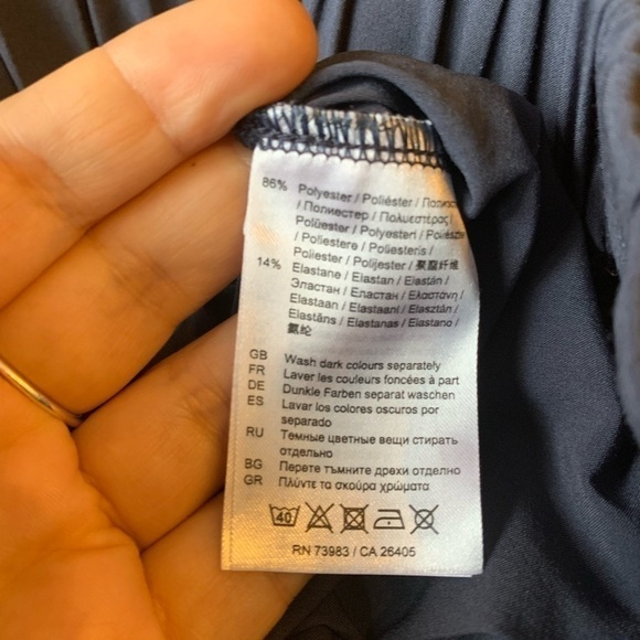 𝅺HELLY Hansen crop wide leg pant grey  xs - Picture 4 of 5